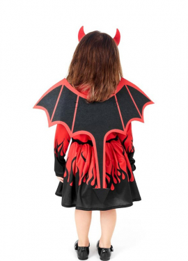 Fato de doce diabo para bebé