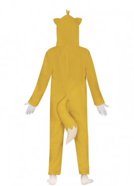 Fato de de Tails, a raposa de videogames para criança