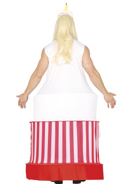 Fato de bolo de aniversário masculino