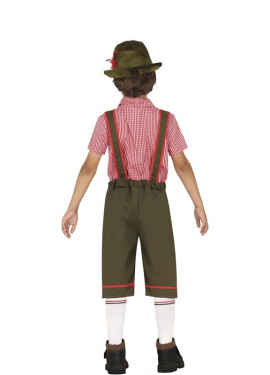 Fato tirolês bávaro para criança