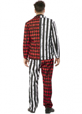 Harlequin Suit Costume for Men