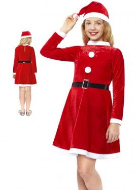 Mother Christmas Costume for baby and girl