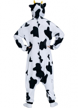 Wide cow costume for adults
