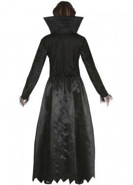 Fato de vampira vintage para adolescente