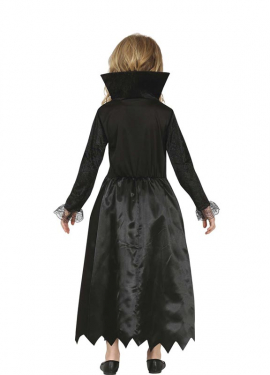 Fato de vampira vintage para menina