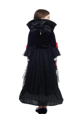 Fato de vampiro de luxo para meninas