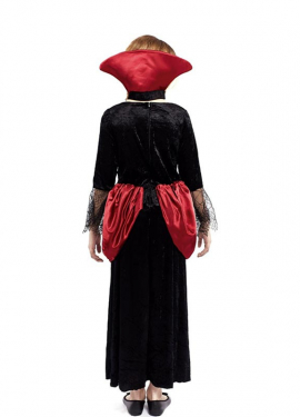 Fato de vampiro gótico para menina