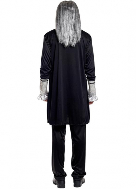 Fato elegante de vampiro para homem