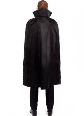 Fato de vampiro preto para homem