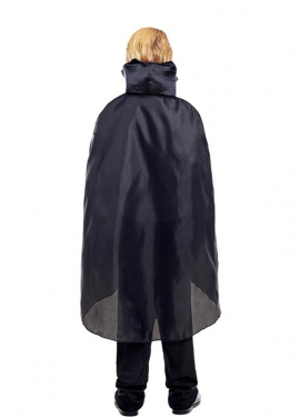 Fato de vampiro negro para menino