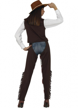 Fato de Cowboy Cowgirl para Mulher