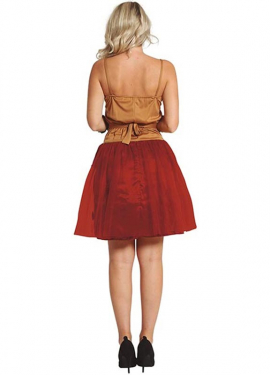 Earth Brown Fantasy Dress Costume