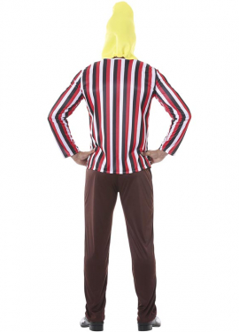 Yellow Man Costume for Men