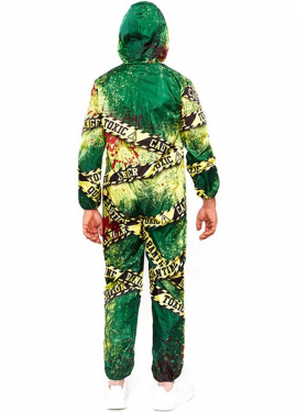 Fato de zumbi tóxico para homem