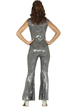Silver Disco Costume for women