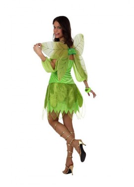 Green Autumn Fairy Costume for women