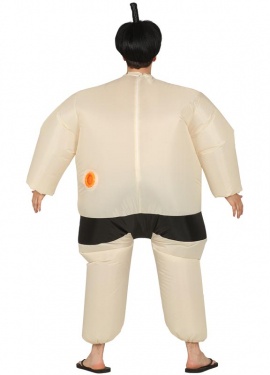 Fato inflável de lutador de sumô para adultos