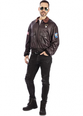 Aviator costume or jacket for men