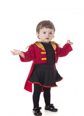 Fato Tamer Vermelho Elegante ou Frac para bebé