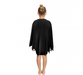 Black Happy Pumpkin Costume or Poncho for Children 65 cm