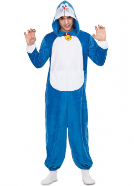 Fato de pijama Doraemon para adulto