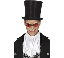 Óculos góticos de vampiro