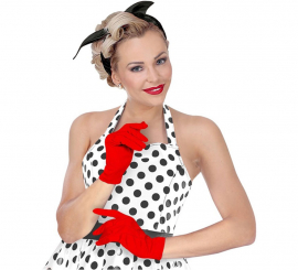 Luvas curtas para adultos em várias cores