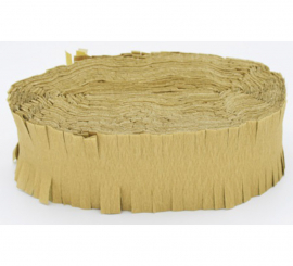 24 m Gold Crepe Garland