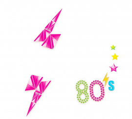 Facial Jewelry from the 80s