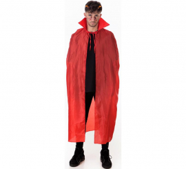 Kit Diabo Adulto: Capa, Chifres e Maquiagem