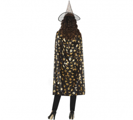 Witch Kit or Costume: Hat and Cape 110 cm