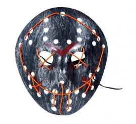 Hockey Killer Mask with pvc light