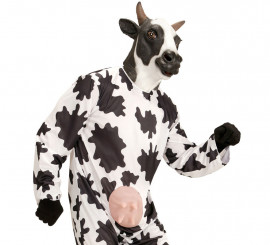 Máscara de cabeça de vaca leiteira