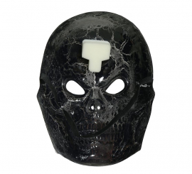 Máscara de crânio aterrorizante