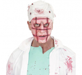 Máscara de Meia Face com Cicatrizes