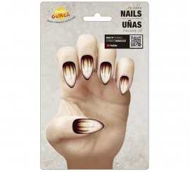 Pack of 10 Werewolf Nails with glue