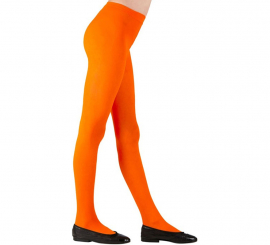 Meia-calça laranja 40 DEN para meninas