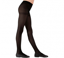 Meia-calça preta 40 DEN para meninas