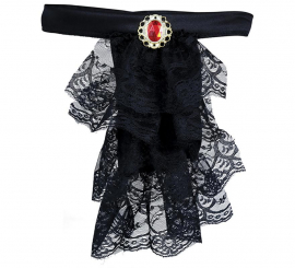 Black Vampire Blonde Bib