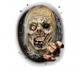 Zombie sticker for toilet lid 30x40 cm