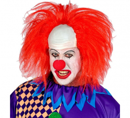 Red Bald Clown Wig