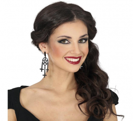 Brincos com Cruzes 8 cm