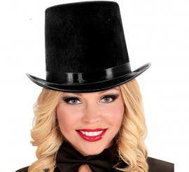 Black Felt Top Hat
