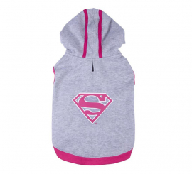 Supergirl Dog Hoodie
