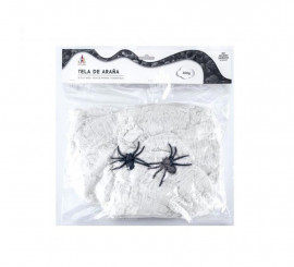 Cobweb with spiders of 300 g in various colors