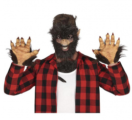 Garras de lobisomem de látex