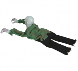 Crawling Zombie with Light, Sound and Movement 110 cm
