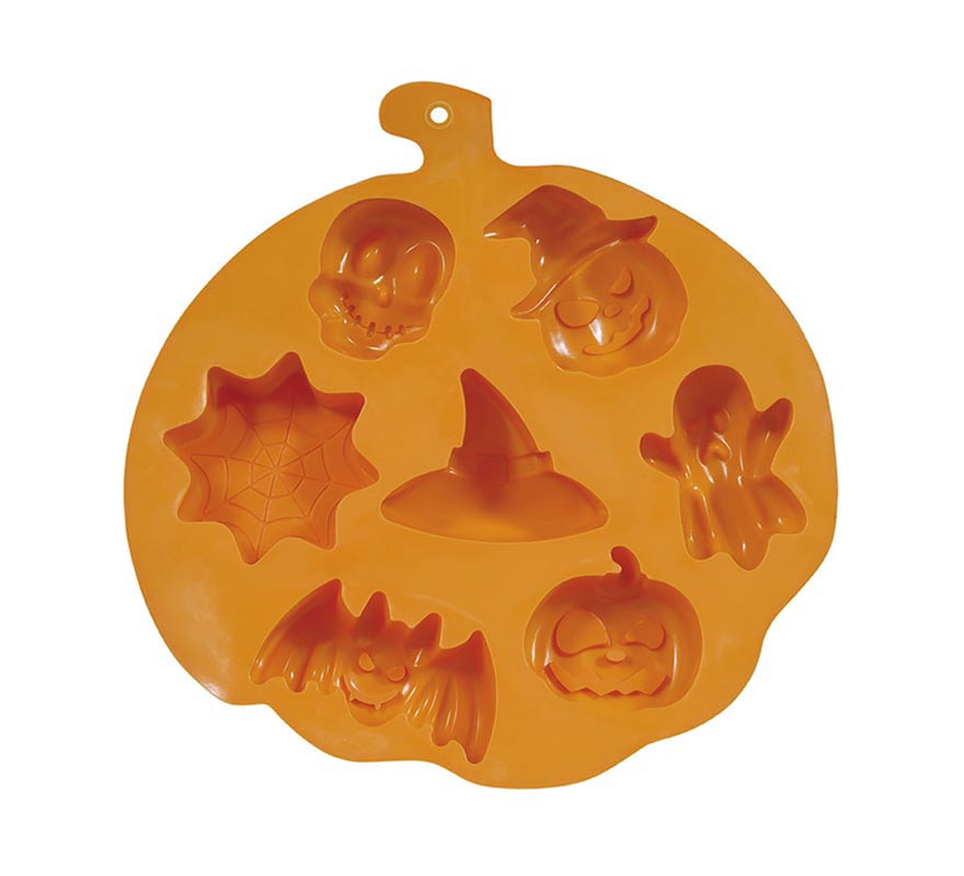 Halloween Figure Mold for 7 Cookies of 26x23 cm-B