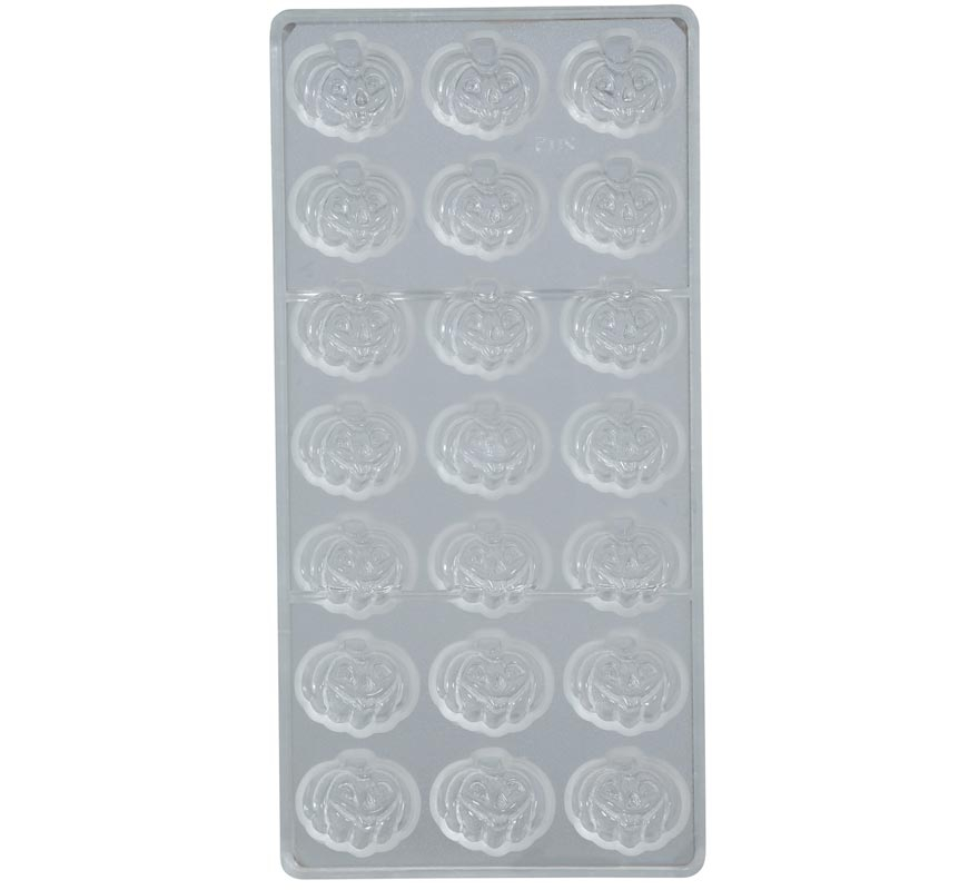 Mold for 21 Chocolate Pumpkins 27.5x13 cm-B