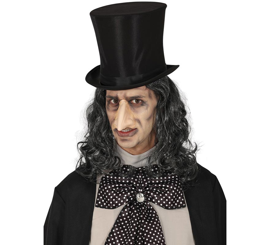 Guarda-chuva vilão nariz pontudo de látex-B